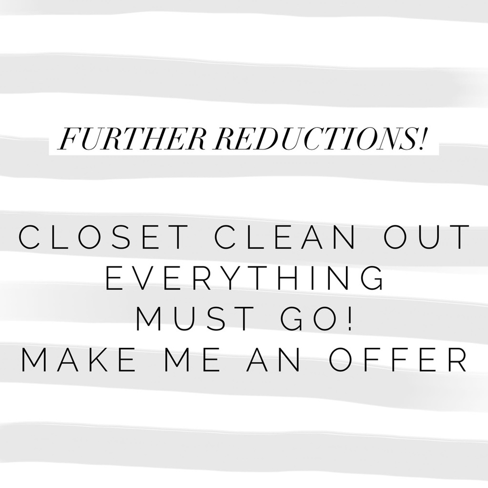 Everything must go!